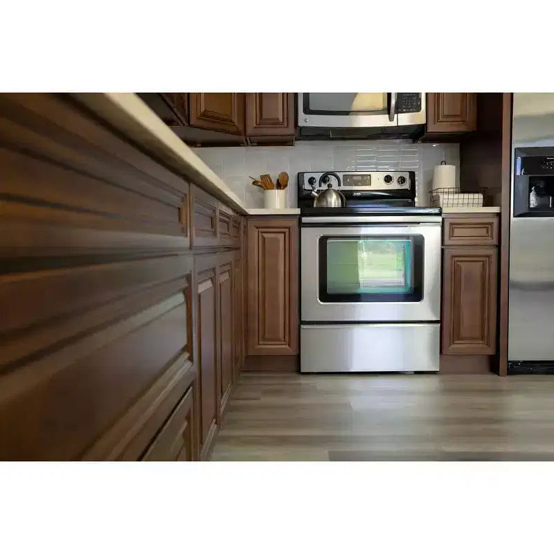 Meuble de cuisine bas CASAINC de 30,5 cm L x 87,6 cm H x 61 cm P avec 1 tiroir à fermeture douce, cadre en contreplaqué, façade à recouvrement total