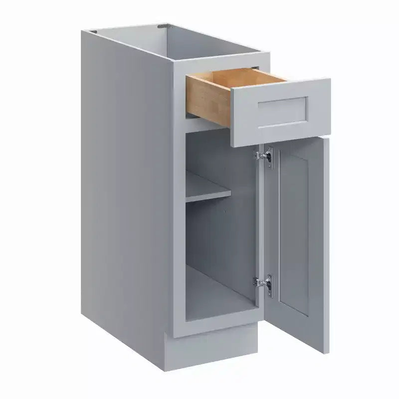 Meuble de cuisine bas CASAINC de 30,5 cm L x 87,6 cm H x 61 cm P avec 1 tiroir à fermeture douce, cadre en contreplaqué, façade à recouvrement total