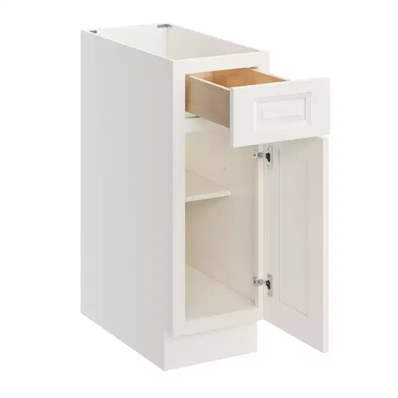 Meuble de cuisine bas CASAINC de 30,5 cm L x 87,6 cm H x 61 cm P avec 1 tiroir à fermeture douce, cadre en contreplaqué, façade à recouvrement total