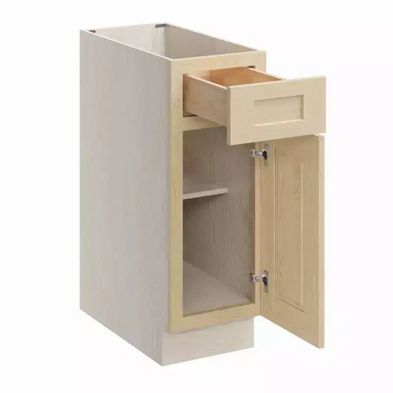Meuble de cuisine bas CASAINC de 30,5 cm L x 87,6 cm H x 61 cm P avec 1 tiroir à fermeture douce, cadre en contreplaqué, façade à recouvrement total