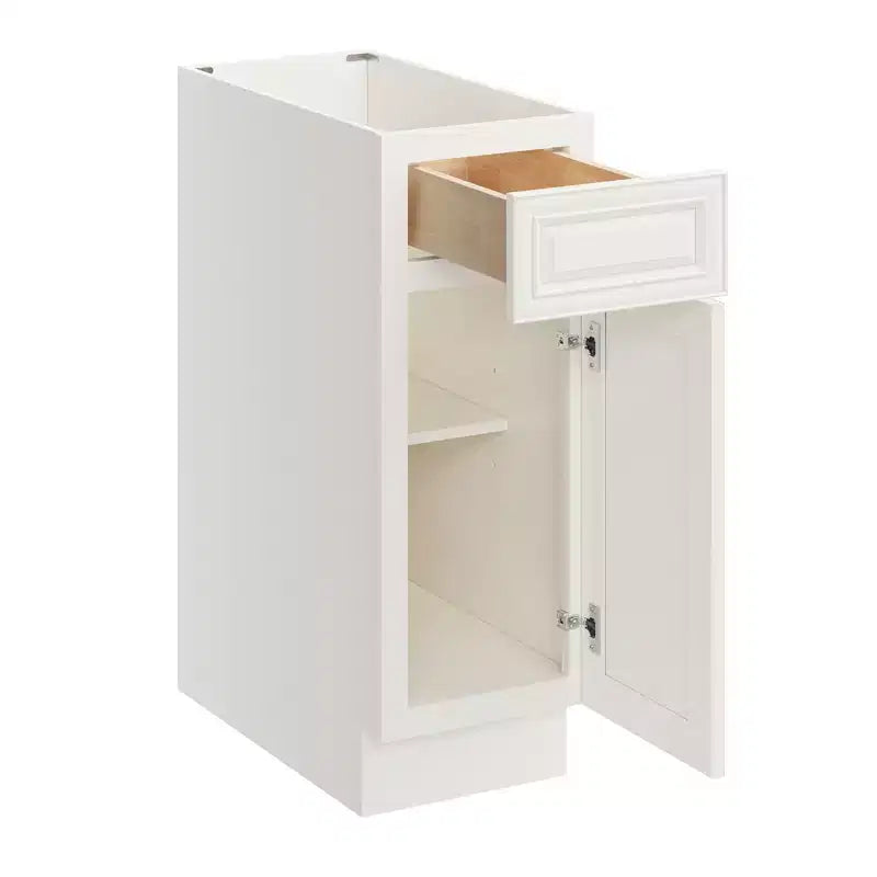 Meuble de cuisine bas CASAINC de 30,5 cm L x 87,6 cm H x 61 cm P avec 1 tiroir à fermeture douce, cadre en contreplaqué, façade à recouvrement total