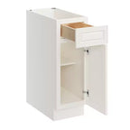 Meuble de cuisine bas CASAINC de 30,5 cm L x 87,6 cm H x 61 cm P avec 1 tiroir à fermeture douce, cadre en contreplaqué, façade à recouvrement total
