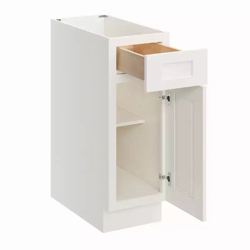 CASAINC 12 in. W x 34.5 in. H x 24 in. D Base Kitchen Cabinet with 1 Soft-Close Drawer  Plywood Frame, Full Overlay Front