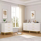 Commode à 3 tiroirs, Commode en bois pour chambre à coucher, Table de chevet pour rangement et organisation