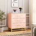 Commode à 3 tiroirs, Commode en bois pour chambre à coucher, Table de chevet pour rangement et organisation