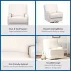 Fauteuil inclinable, planeur, berçant et pivotant 4-en-1 Baby Relax Rylan