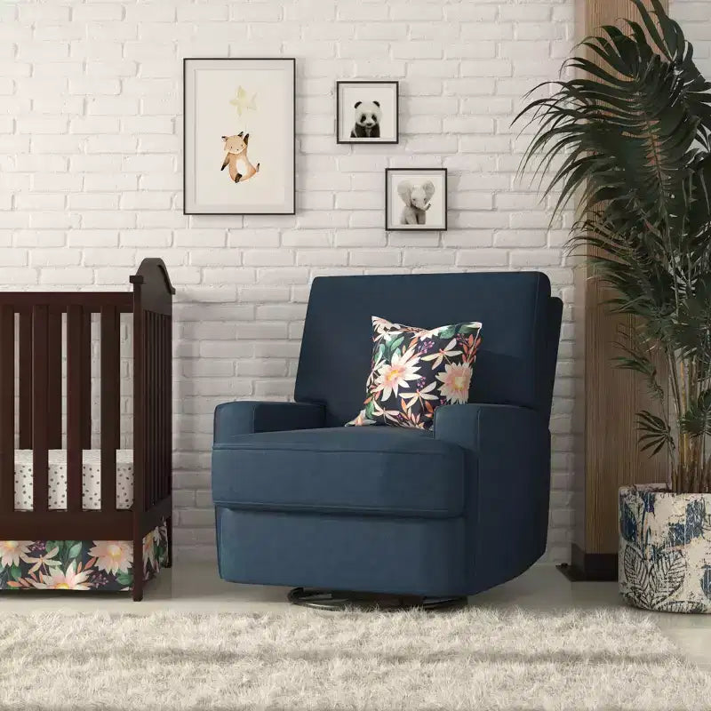 Fauteuil inclinable, planeur, berçant et pivotant 4-en-1 Baby Relax Rylan