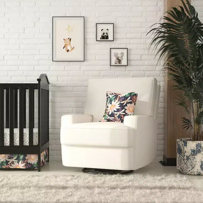 Fauteuil inclinable, planeur, berçant et pivotant 4-en-1 Baby Relax Rylan