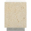 Scarlett Square Accent Table - ACC1809A - Natural/Silver - Safavieh
