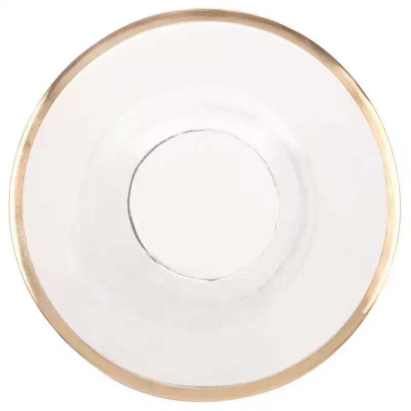Table d'appoint ronde Szabo - FOX5533A - Or/Transparent - Safavieh Couture
