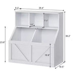 Étagère et rangement de jouets GustoWave pour enfants, Organisateur de rangement de jouets pour enfants, Meuble de rangement de jouets pour tout-petits pour salle de jeux, chambre, crèche