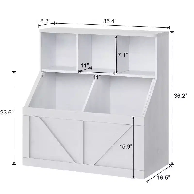 Étagère et rangement de jouets GustoWave pour enfants, Organisateur de rangement de jouets pour enfants, Meuble de rangement de jouets pour tout-petits pour salle de jeux, chambre, crèche