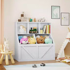 Étagère et rangement de jouets GustoWave pour enfants, Organisateur de rangement de jouets pour enfants, Meuble de rangement de jouets pour tout-petits pour salle de jeux, chambre, crèche