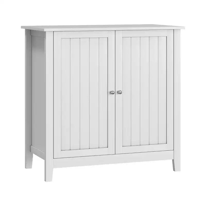 Meuble de rangement autoportant GDFStudio Lux Mid-Century Modern 80 cm à deux portes