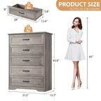 Commode moderne à 6 tiroirs, organisateur de placards et de rangement pour vêtements, commode moderne