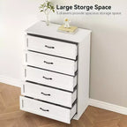 Commode moderne à 6 tiroirs, organisateur de placards et de rangement pour vêtements, commode moderne