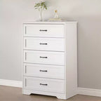 Modern 6 Drawers Dresser, Chest of Drawers Closet Organizers and Storage Clothes, Modern Dressers