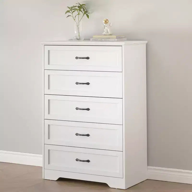 Modern 6 Drawers Dresser, Chest of Drawers Closet Organizers and Storage Clothes, Modern Dressers