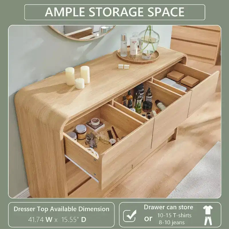 Commode verticale moderne Mastgoal à 6 tiroirs - Meuble de rangement en bois de 119 cm avec assemblage, commode pour chambre et salon