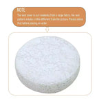 MAYEERTY Lot de 2 tabourets de bar 73,7 cm à imprimé floral - Tabourets de bar ronds rembourrés avec repose-pieds pour cuisine/salle à manger (noir et blanc)
