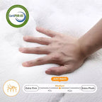 Matelas Hybride Swedrea, Mousse à Mémoire de Forme Respirante Refroidissante (Fermeté Moyenne), en Boîte, Blanc