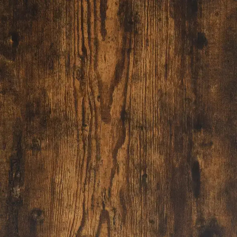 vidaXL Bibliothèque étagère pour bureau salon bois d'ingénierie – Chêne fumé