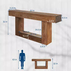 Table console - Table console moderne, Meuble de salon, Petite table console, Table console en bois, Meuble table console