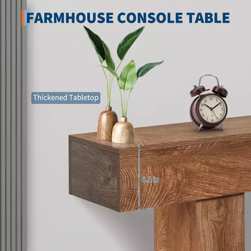 Table console - Table console moderne, Meuble de salon, Petite table console, Table console en bois, Meuble table console