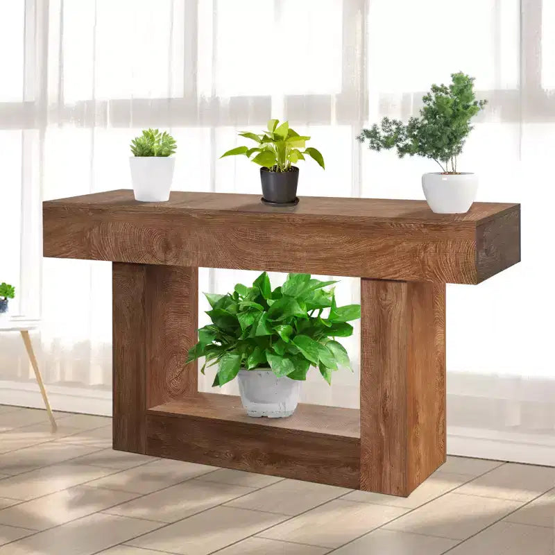 Table console - Table console moderne, Meuble de salon, Petite table console, Table console en bois, Meuble table console