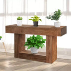 Table console - Table console moderne, Meuble de salon, Petite table console, Table console en bois, Meuble table console