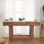 Table console - Table console moderne, Meuble de salon, Petite table console, Table console en bois, Meuble table console