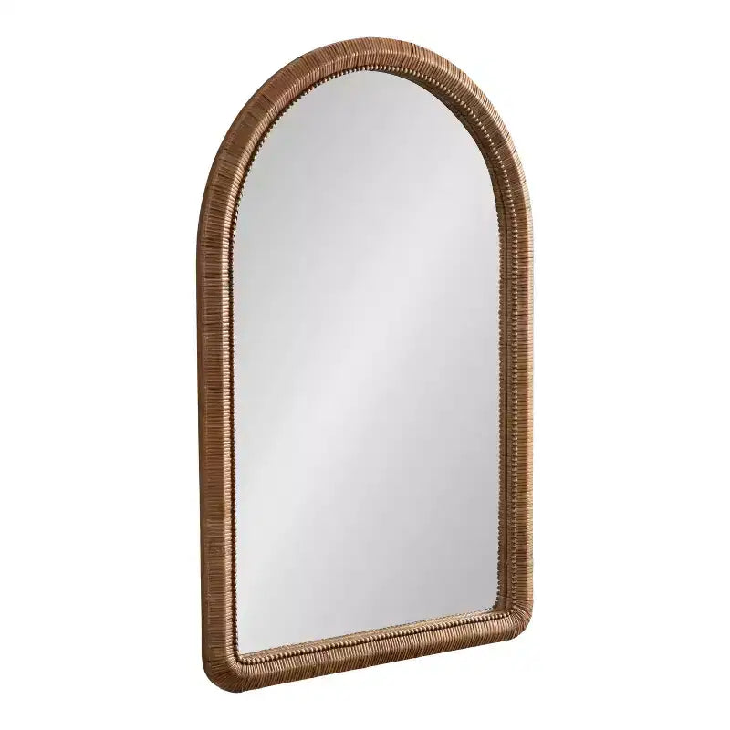 Kate and Laurel Rahfy Beaded Arch Framed Wall Mirror