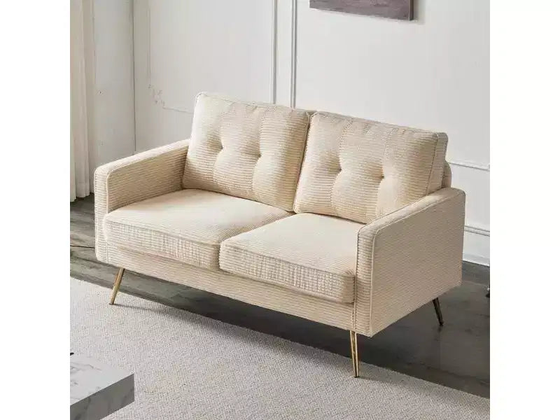 Karl Home | Canapé deux places à accoudoirs carrés de 53,5 pouces