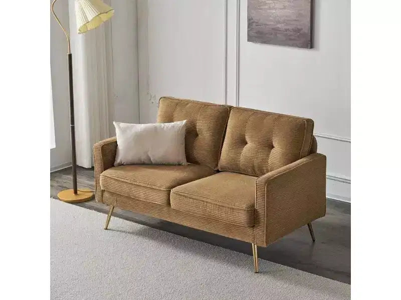 Karl Home | Canapé deux places à accoudoirs carrés de 53,5 pouces