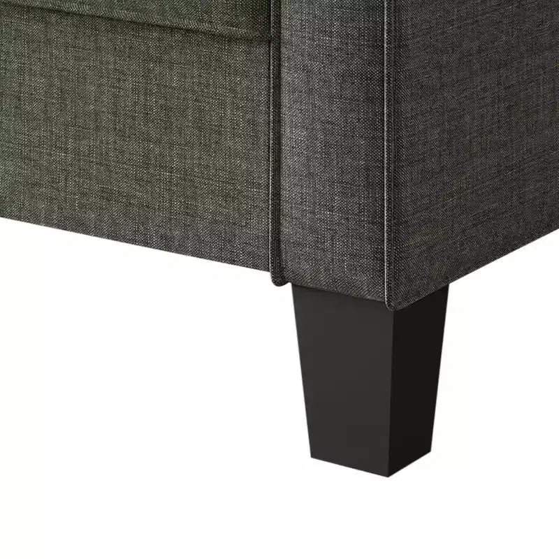 Causeuse à accoudoirs carrés Marcia Home Design