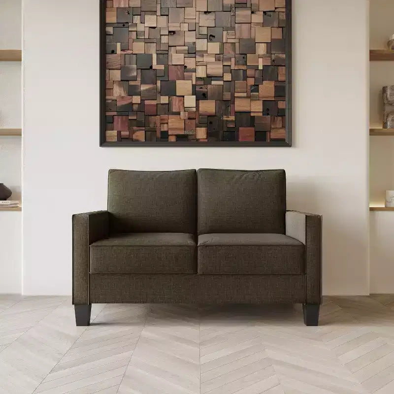 Causeuse à accoudoirs carrés Marcia Home Design