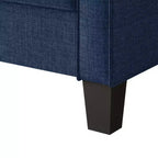 Causeuse à accoudoirs carrés Marcia Home Design
