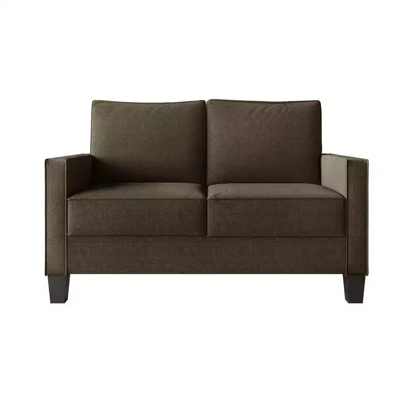 Causeuse à accoudoirs carrés Marcia Home Design