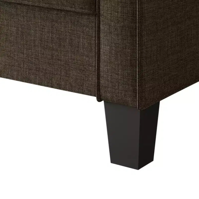 Causeuse à accoudoirs carrés Marcia Home Design
