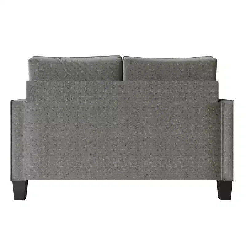 Causeuse à accoudoirs carrés Marcia Home Design