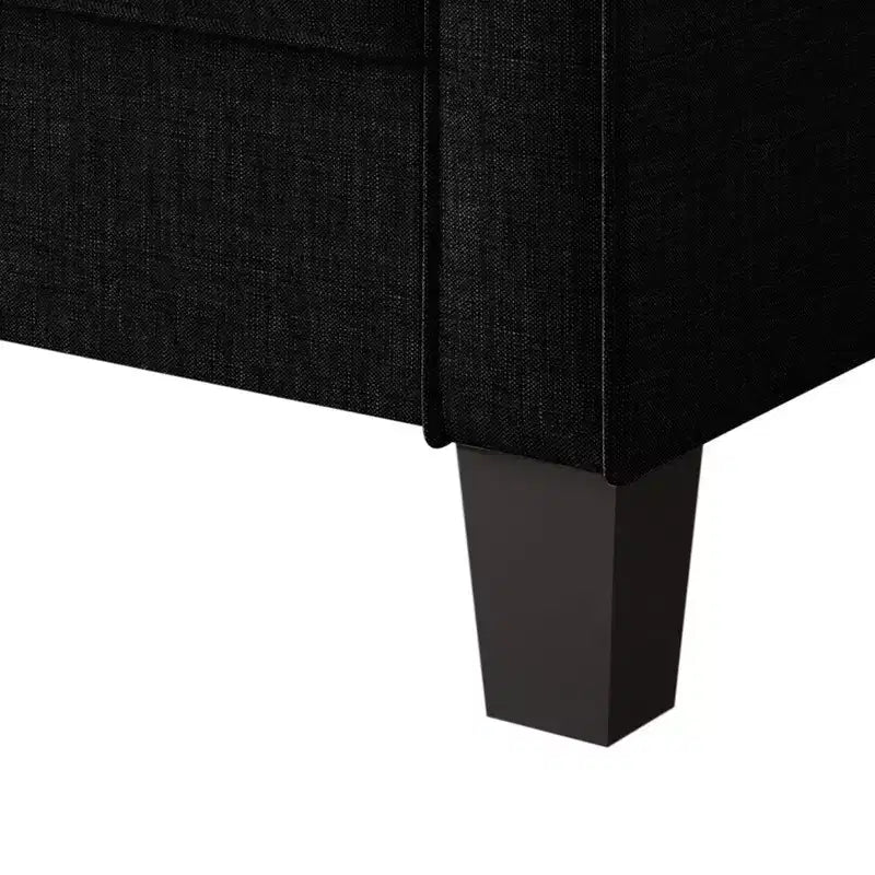 Causeuse à accoudoirs carrés Marcia Home Design