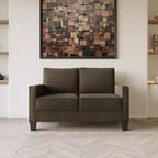 Causeuse à accoudoirs carrés Marcia Home Design
