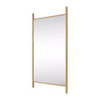 Miroir PexFix de 35 po de largeur x 73 po de hauteur, en bois massif, de style échelle, couleur marron