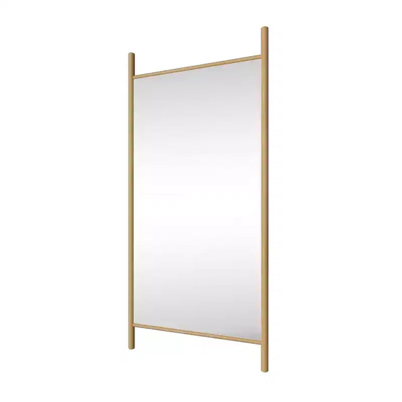 Miroir PexFix de 35 po de largeur x 73 po de hauteur, en bois massif, de style échelle, couleur marron