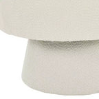 Christopher Knight Home Valhein Fauteuil contemporain pivotant à 360° rembourré en tissu bouclé