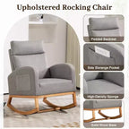 Fauteuil à bascule de puériculture Acekool avec rangement