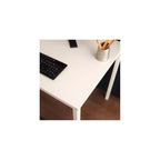 Bureau d'ordinateur contemporain en bois et métal HomeStock Harry