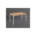 Bureau d'ordinateur contemporain en bois et métal HomeStock Harry