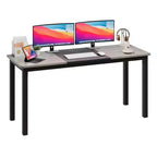 Bureau informatique 160 cm – Table d'écriture industrielle pour le gaming et l'étude