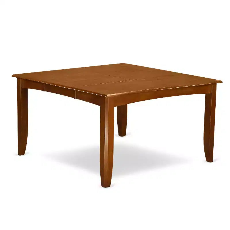 Ensemble de salle à manger HomeStock Belmont – Table et chaises, Marron selle